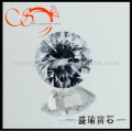 diamond stones for sale simulated diamond clear white round cut cubic zirconia stones(CZRD0015(3))